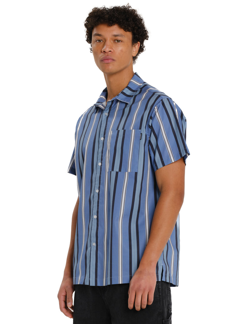 Load image into Gallery viewer, Emerson Men's Short Sleeve Shirt Dutch Blue 261.EM61.05PR-Blue
