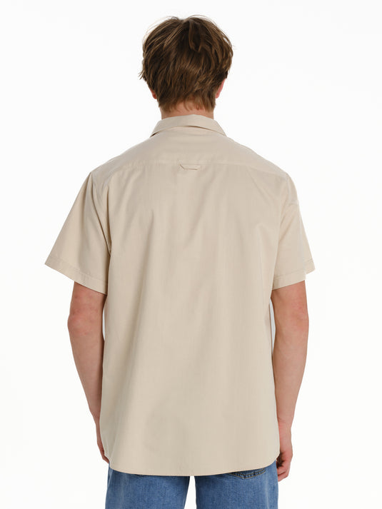 Emerson Men's Short Sleeve Shirt Beige 261.EM61.12-Beige