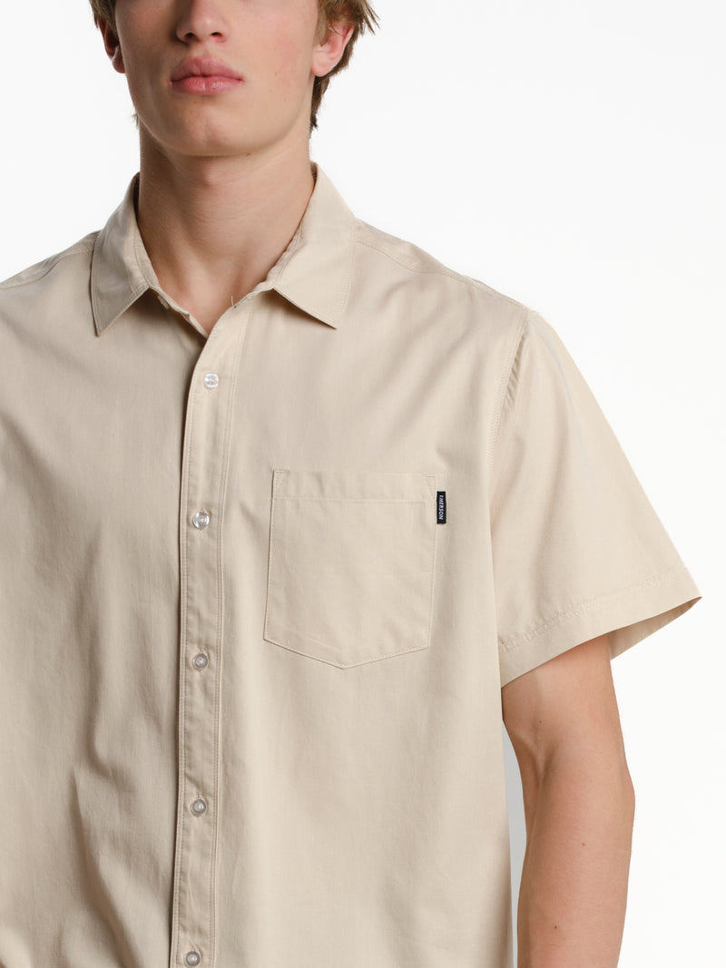 Load image into Gallery viewer, Emerson Men's Short Sleeve Shirt Beige 261.EM61.12-Beige
