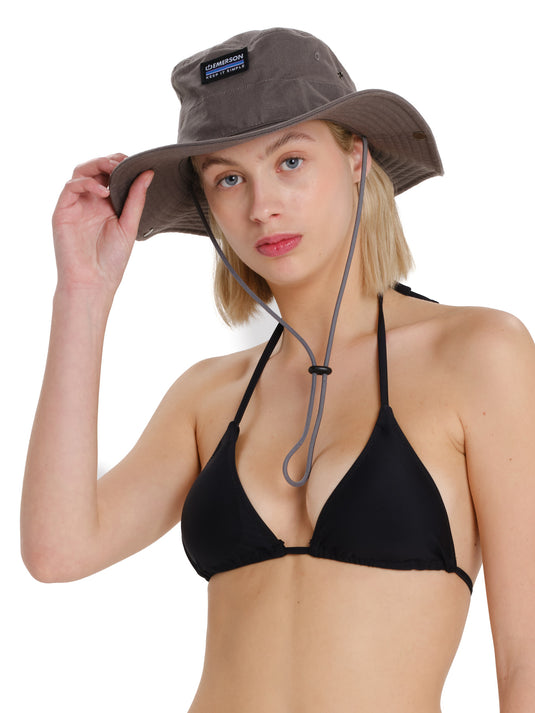 Emerson Unisex Safari Bucket Hat Grey 261.EU01.55-Grey