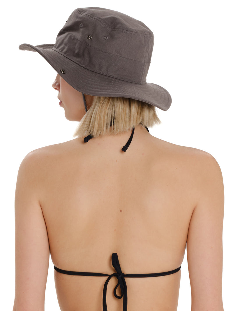 Load image into Gallery viewer, Emerson Unisex Safari Bucket Hat Grey 261.EU01.55-Grey
