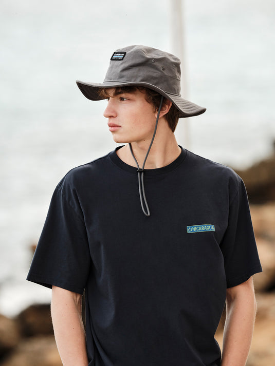 Emerson Unisex Safari Bucket Hat Grey 261.EU01.55-Grey