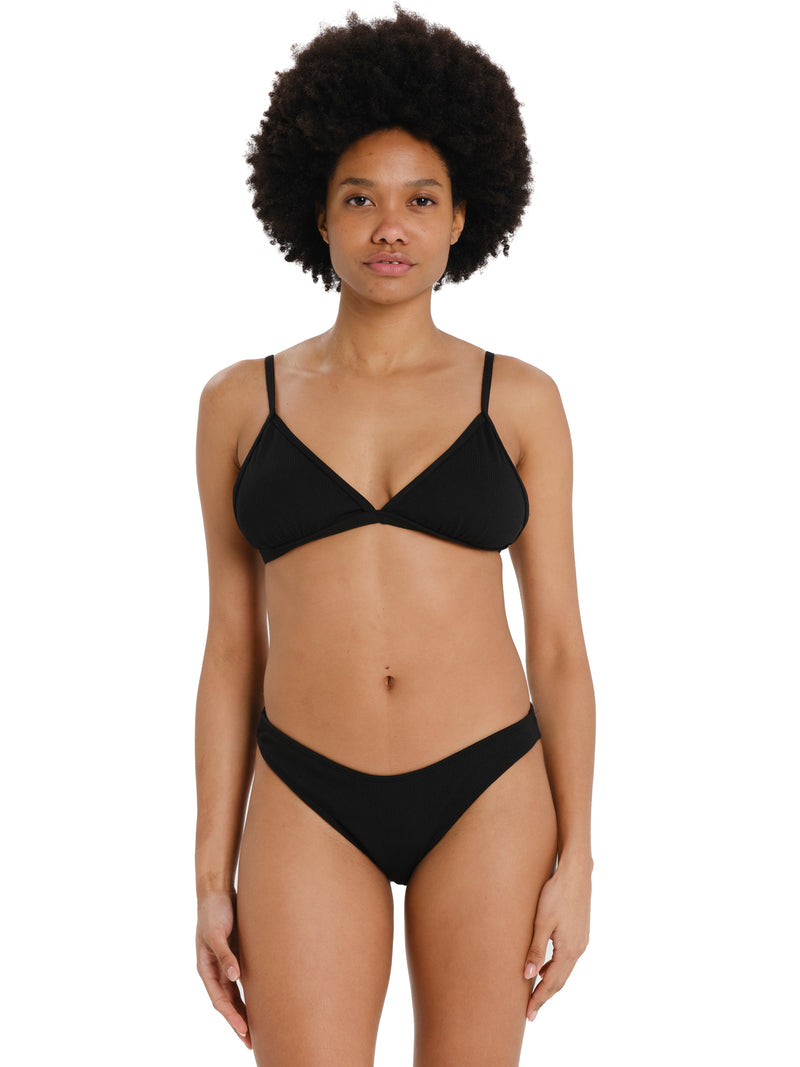 Load image into Gallery viewer, Emerson Women's Triangle Bikini Set Black 261.EW571.101-Black
