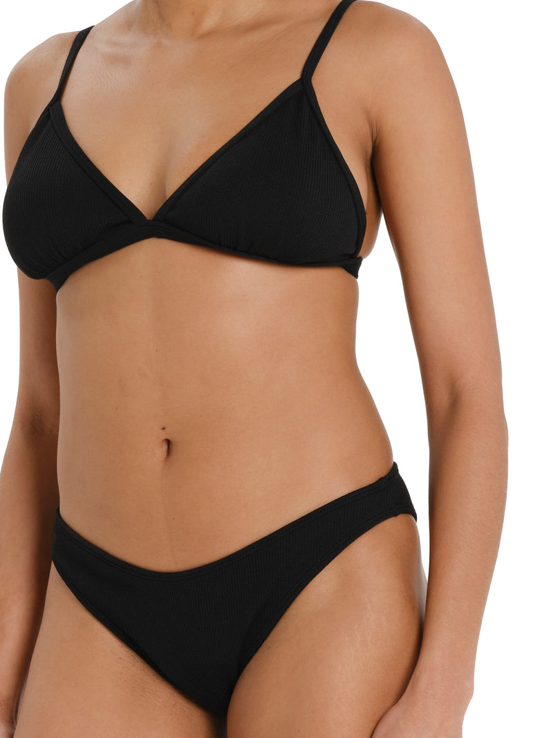 Load image into Gallery viewer, Emerson Women's Triangle Bikini Set Black 261.EW571.101-Black
