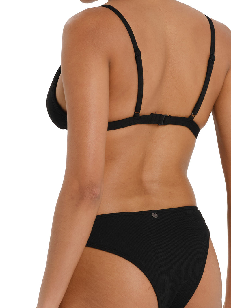 Load image into Gallery viewer, Emerson Women's Triangle Bikini Set Black 261.EW571.101-Black
