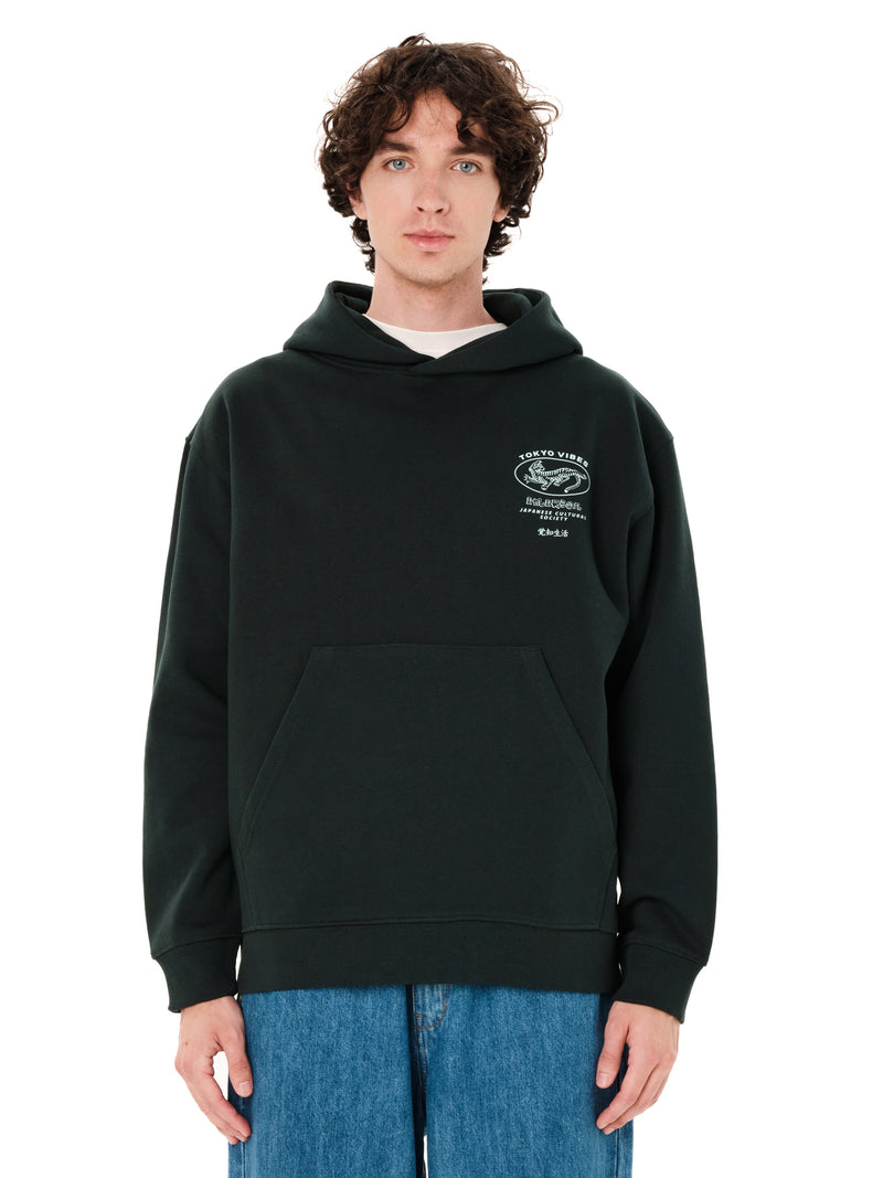 Load image into Gallery viewer, Emerson Men's Tokyo Vibes Pullover Hoodie Forest Teal 262.EM20.23-Forest-Teal
