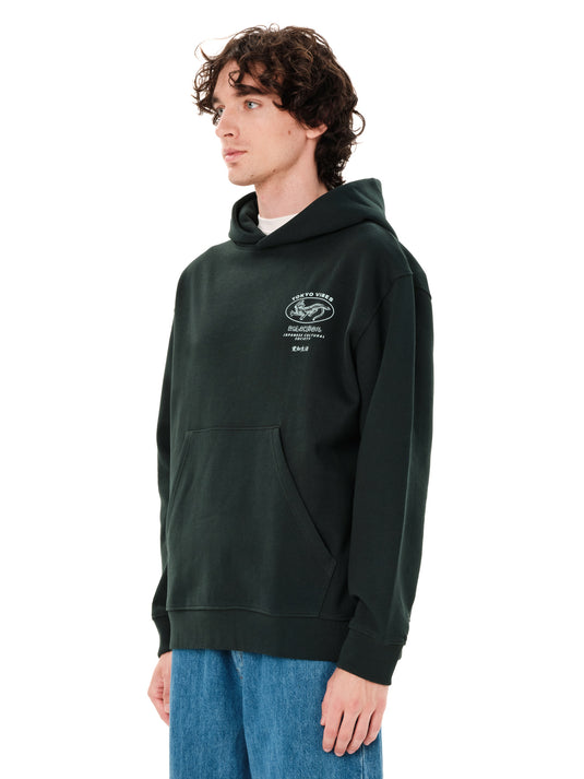 Emerson Men's Tokyo Vibes Pullover Hoodie Forest Teal 262.EM20.23-Forest-Teal