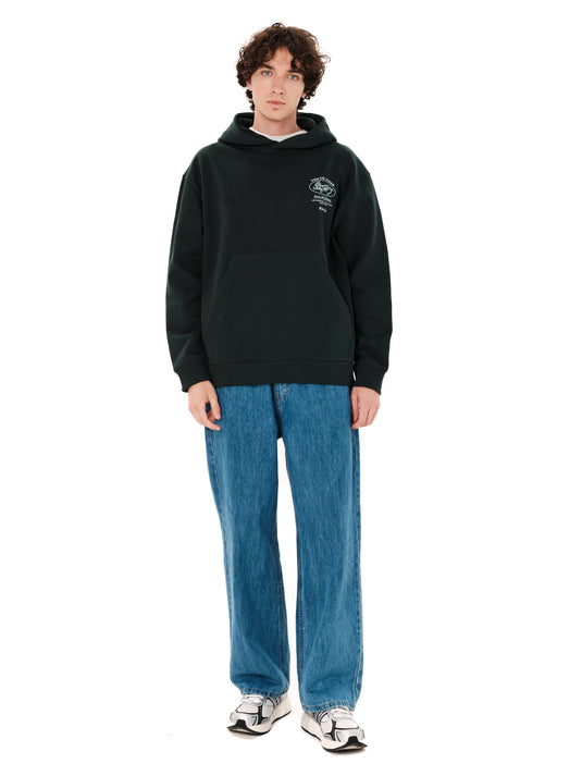 Emerson Men's Tokyo Vibes Pullover Hoodie Forest Teal 262.EM20.23-Forest-Teal