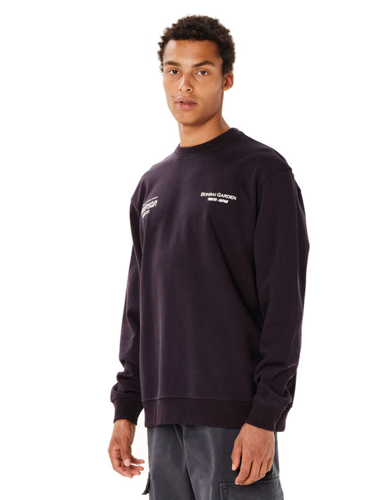 Emerson Men's Japanese Cultural Society Crew Neck D.Grape 262.EM20.27-GRAPE