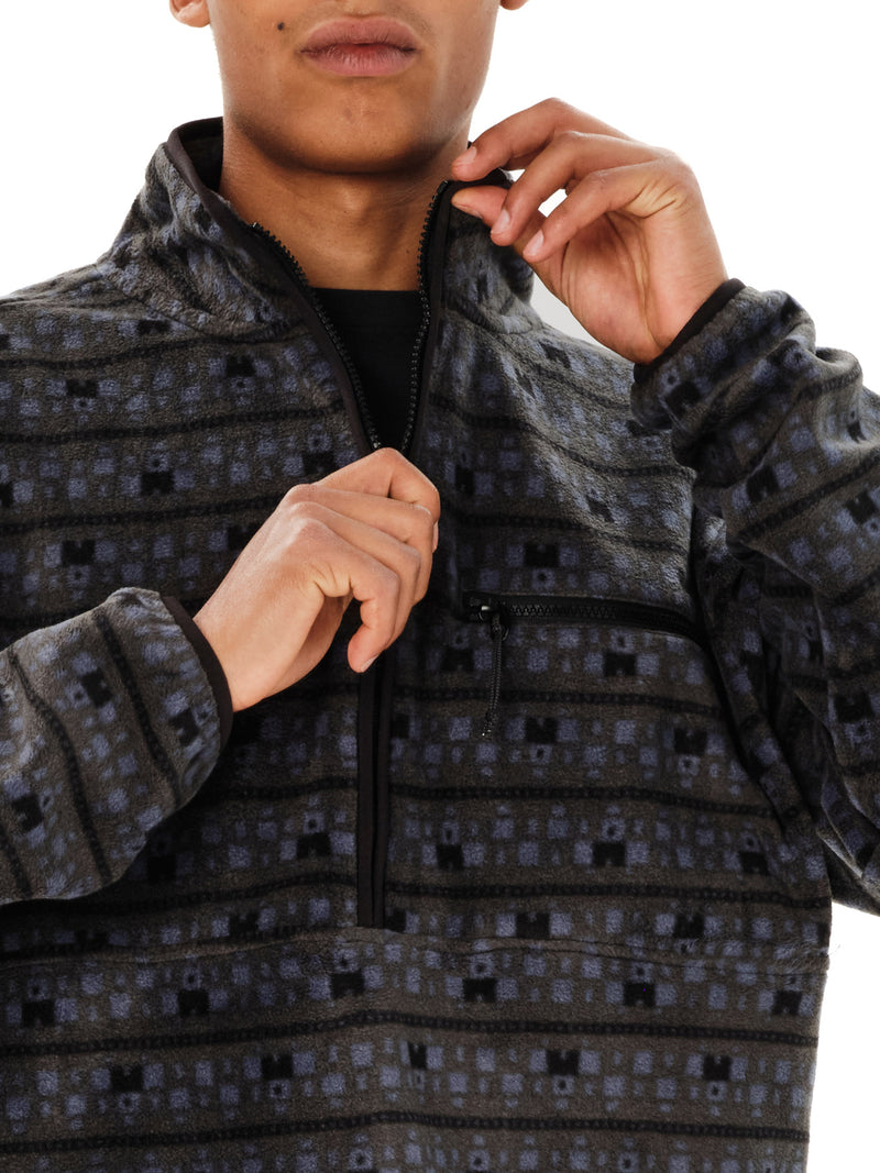 Load image into Gallery viewer, Emerson Men's Half Zip Fleece Off Black 262.EM28.106-Pr628b-Off-Black
