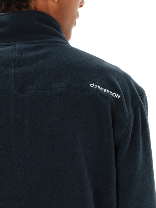 Emerson Men's Half Zip Fleece Petrol 262.EM28.25-Petrol