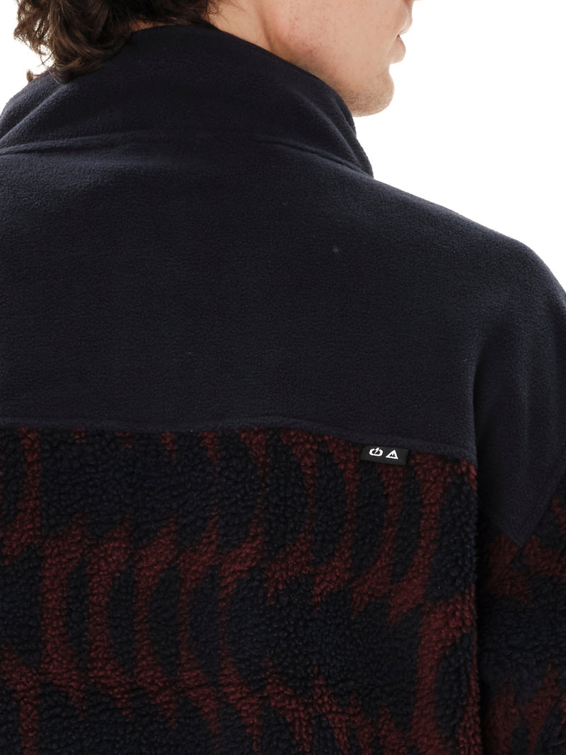 Load image into Gallery viewer, Emerson Men's Fleece Sweatshirt Blue Wine 262.EM280.155-Pr613-Blue-Wine
