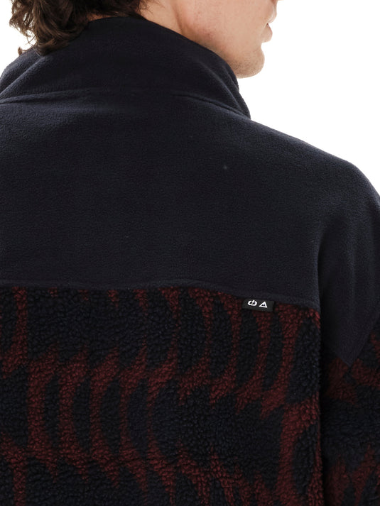 Emerson Men's Fleece Sweatshirt Blue Wine 262.EM280.155-Pr613-Blue-Wine