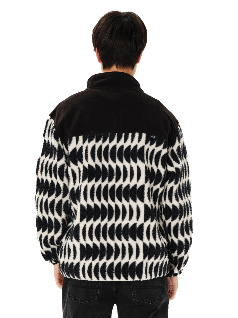 Load image into Gallery viewer, Emerson Men's High Pile Half Zip Fleece Off White 262.EM290.155-PR613 OFF WHITE
