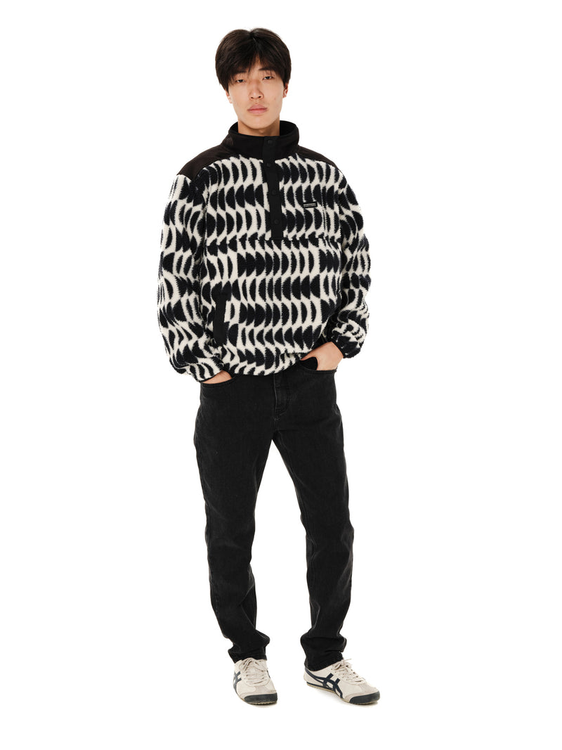 Load image into Gallery viewer, Emerson Men's High Pile Half Zip Fleece Off White 262.EM290.155-PR613 OFF WHITE
