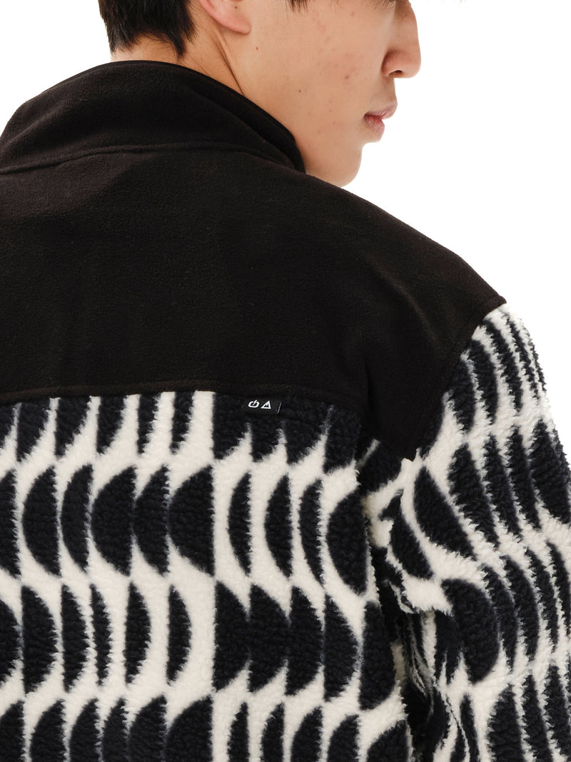 Load image into Gallery viewer, Emerson Men's High Pile Half Zip Fleece Off White 262.EM290.155-PR613 OFF WHITE
