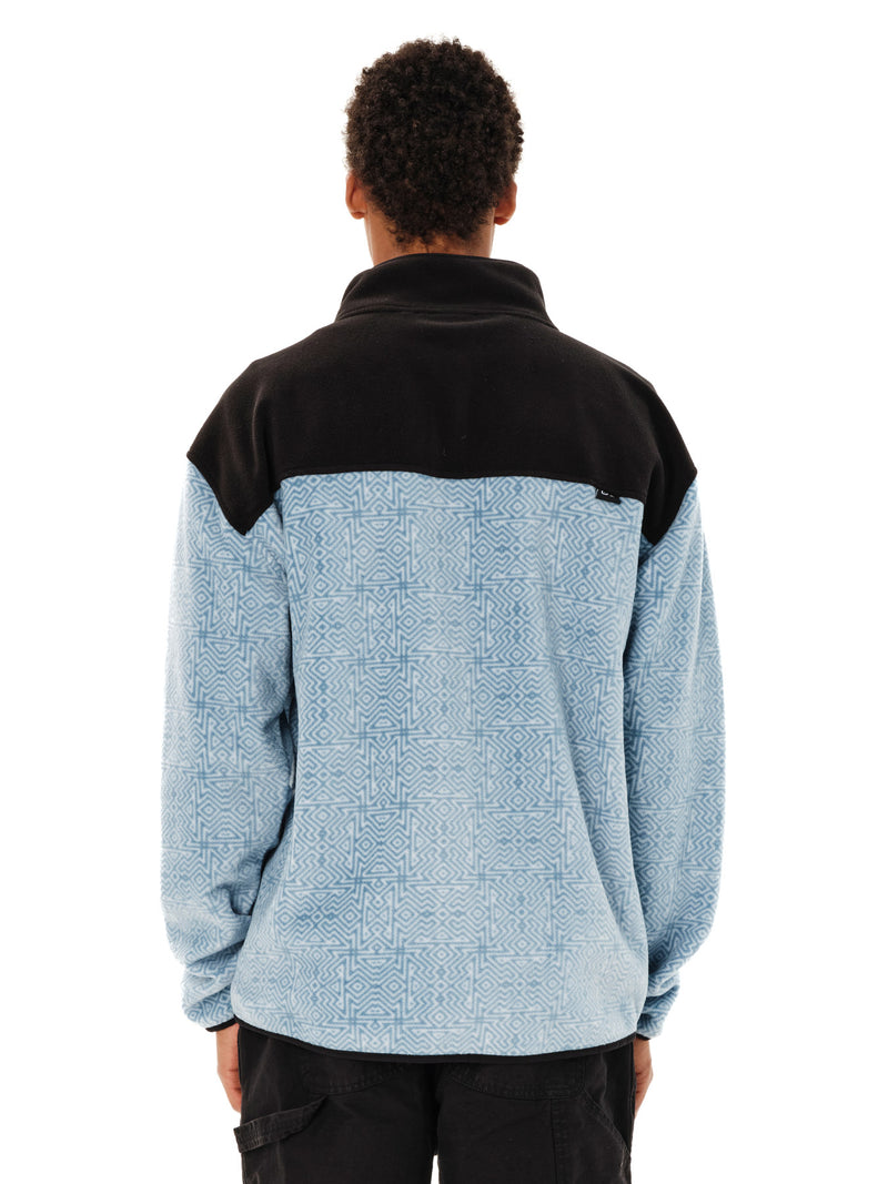 Load image into Gallery viewer, Emerson Men's Full Zip Fleece Siel Fog/Black 262.EM29.156-Pr629-Siel-Fog-Black

