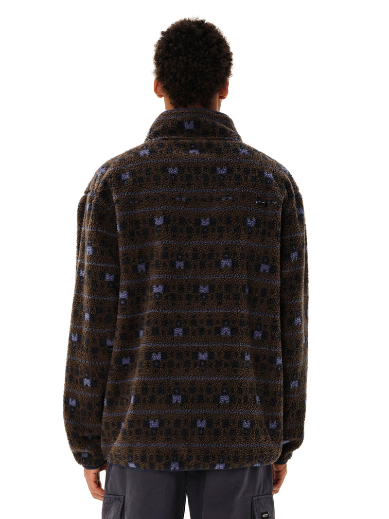 Load image into Gallery viewer, Emerson Men's High Pile Full Zip Fleece Chocolate/Brown 262.EM290.122-Pr628-Chocolate-Brown
