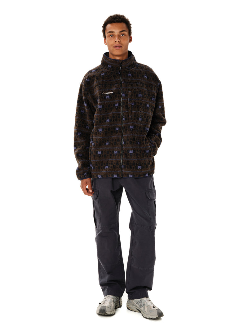 Load image into Gallery viewer, Emerson Men's High Pile Full Zip Fleece Chocolate/Brown 262.EM290.122-Pr628-Chocolate-Brown
