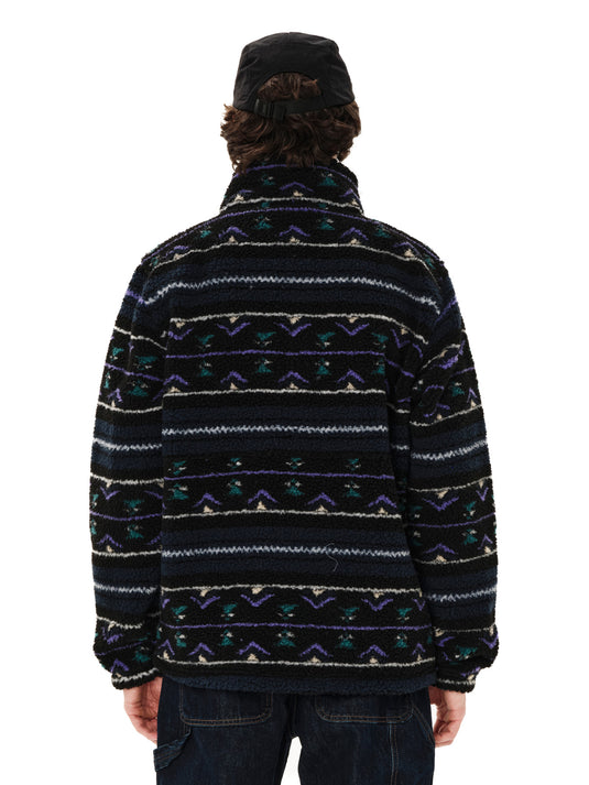 Emerson Men's Full Zip Sherpa Fleece Midnight 262.EM290.406 PR604 MIDNIGHT