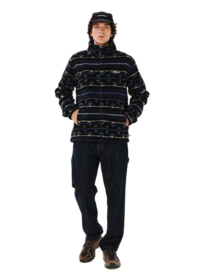 Load image into Gallery viewer, Emerson Men's Full Zip Sherpa Fleece Midnight 262.EM290.406 PR604 MIDNIGHT

