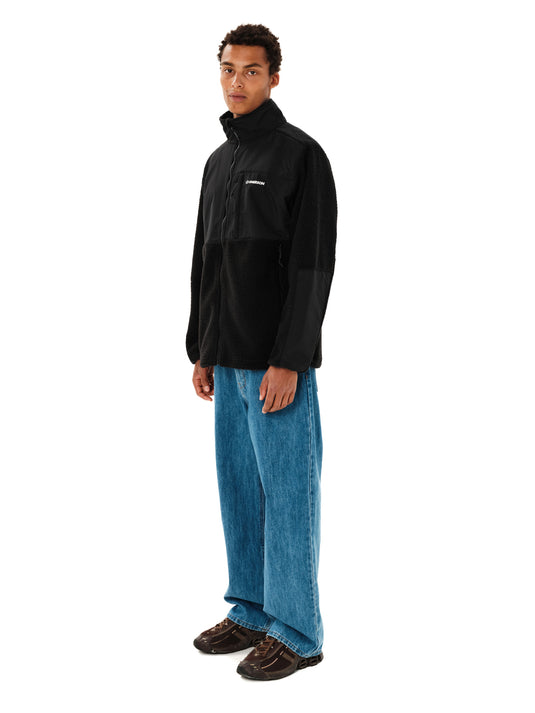 Emerson Men's Full Zip Sherpa Fleece Black 262.EM290.51-Black