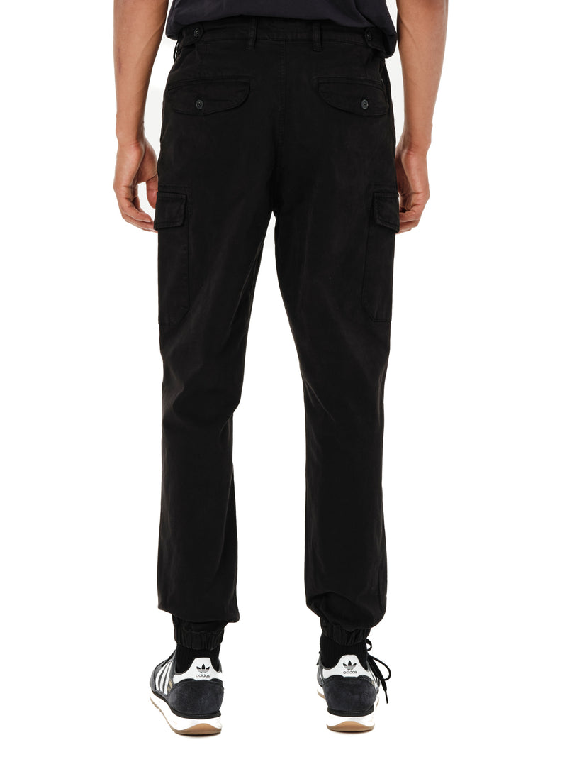 Load image into Gallery viewer, Emerson Men's Cuffed Cargo Pants Black 262.EM42.09-BLACK
