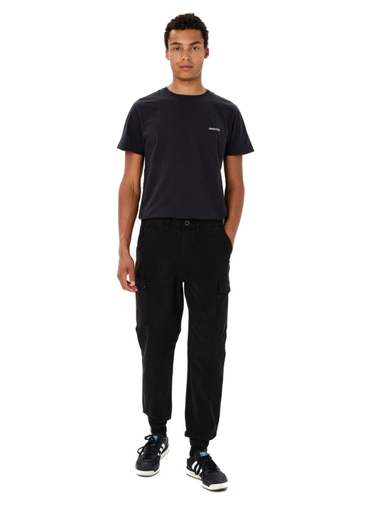 Emerson Men's Cuffed Cargo Pants Black 262.EM42.09-BLACK