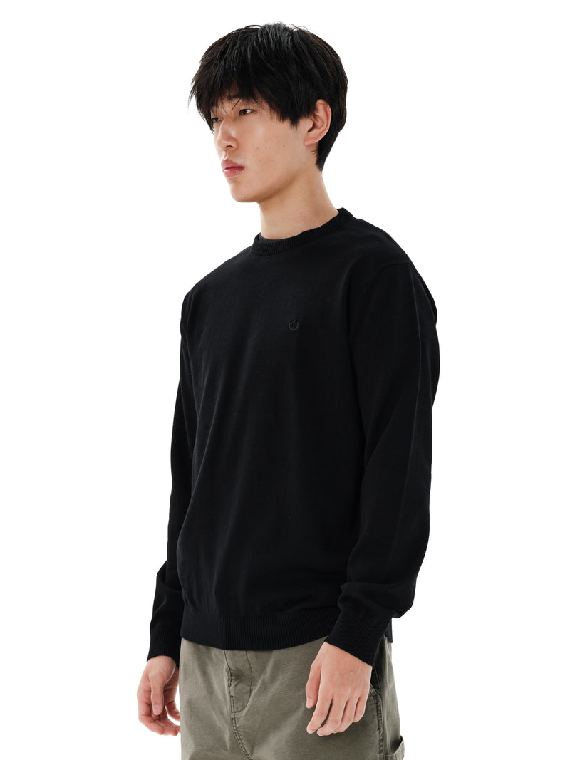 Load image into Gallery viewer, Emerson Men's Knitted Sweater Black 262.EM70.90-Black
