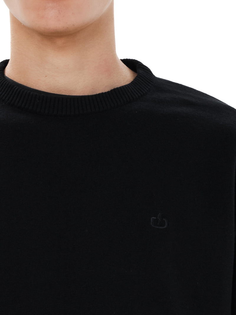 Load image into Gallery viewer, Emerson Men's Knitted Sweater Black 262.EM70.90-Black
