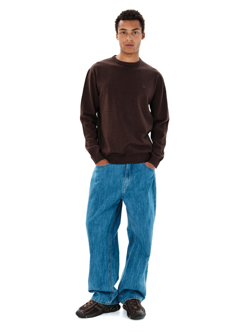Load image into Gallery viewer, Emerson Men's Knitted Sweater Brown Ml 262. EM70.90 -Brown -Ml
