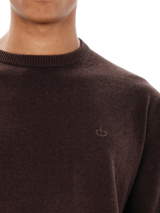Emerson Men's Knitted Sweater Brown Ml 262. EM70.90 -Brown -Ml