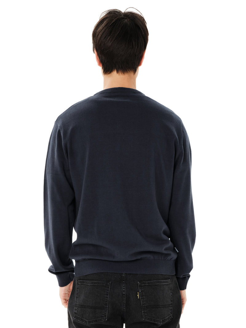 Load image into Gallery viewer, Emerson Men's Knitted Sweater Stone Blue 262.EM70.90-Stone-Blue
