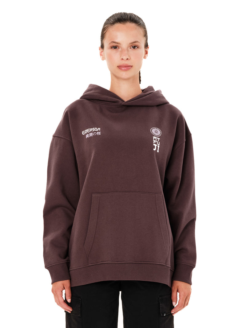 Load image into Gallery viewer, Emerson Women's "Fuji" Oversized Hoodie 262.EW20.41-Dusty Plum
