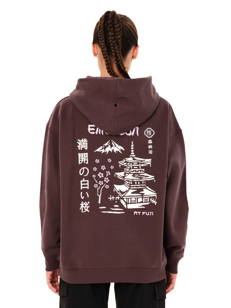 Load image into Gallery viewer, Emerson Women's "Fuji" Oversized Hoodie 262.EW20.41-Dusty Plum
