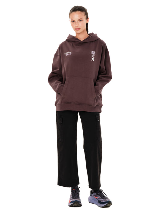 Emerson Women's "Fuji" Oversized Hoodie 262.EW20.41-Dusty Plum