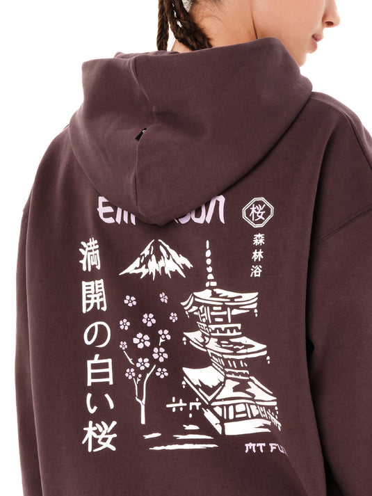 Emerson Women's "Fuji" Oversized Hoodie 262.EW20.41-Dusty Plum