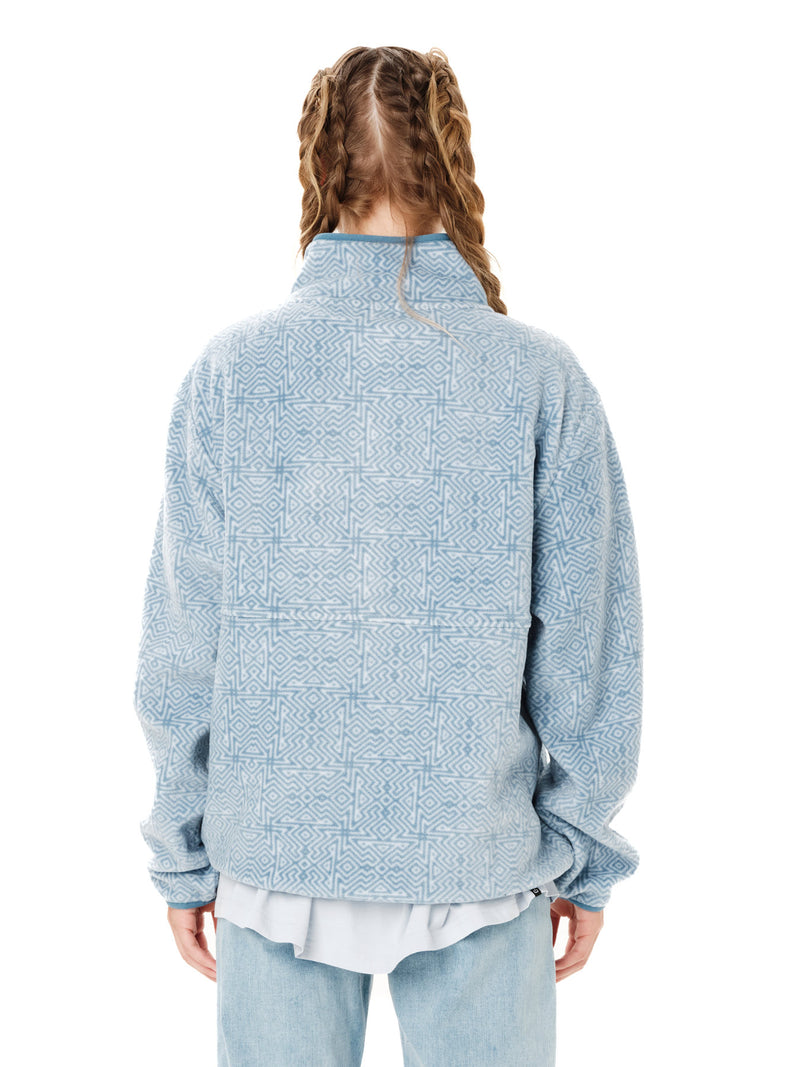 Load image into Gallery viewer, Emerson Women's Half Zip Sherpa Fleece Siel Fog 262.EW28.141-Pr629-Siel-Fog
