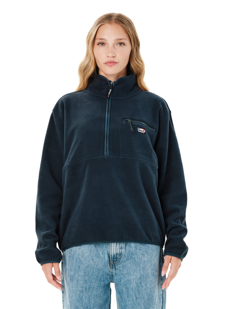 Load image into Gallery viewer, Emerson Women's Half Zip Fleece Petrol 262.EW28.41-Petrol

