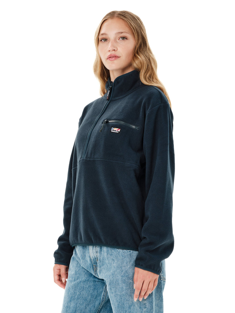 Load image into Gallery viewer, Emerson Women's Half Zip Fleece Petrol 262.EW28.41-Petrol

