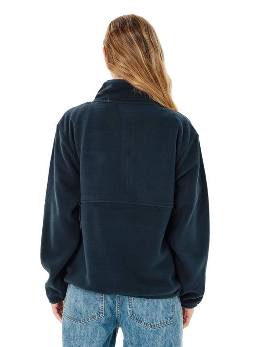 Emerson Women's Half Zip Fleece Petrol 262.EW28.41-Petrol