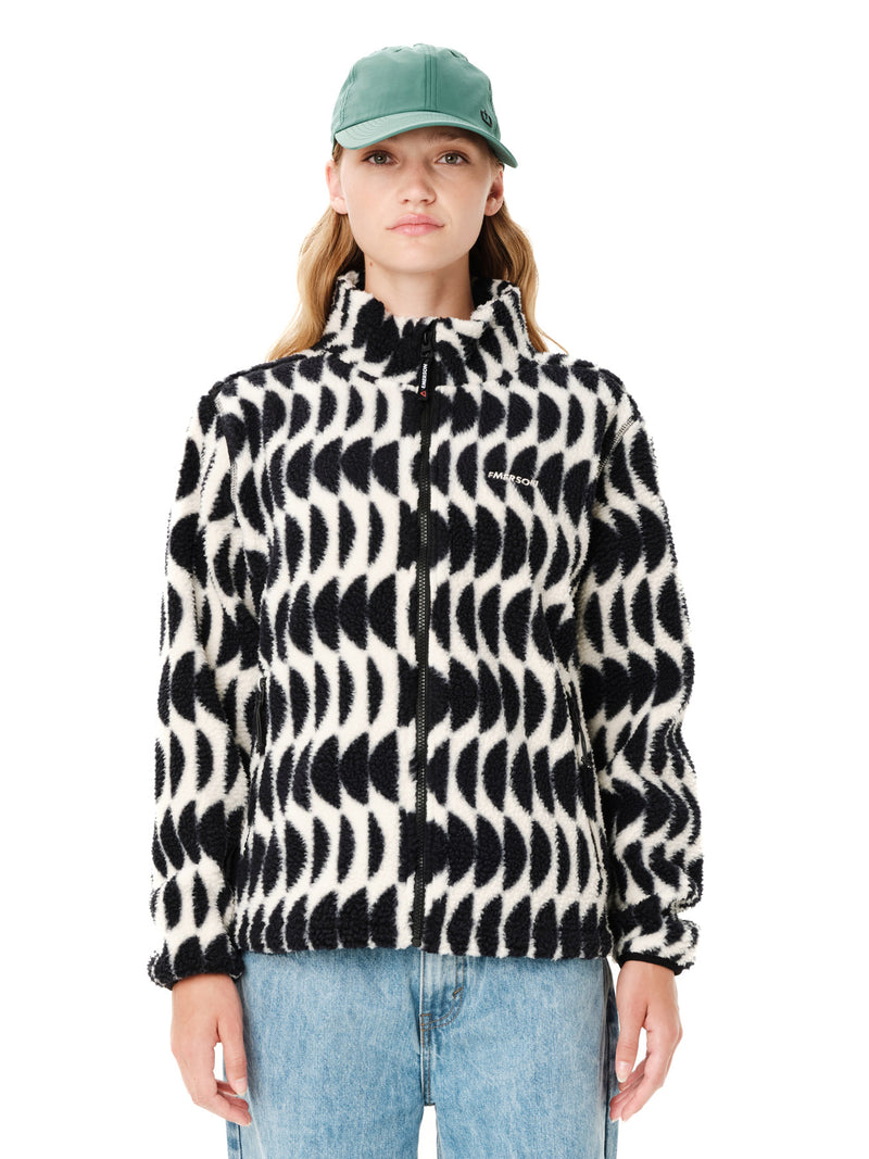 Load image into Gallery viewer, Emerson Women's Full Zip Fleece Off White 262.EW290.160-Pr613-Off-White
