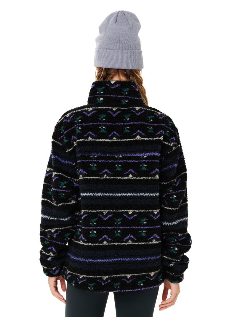 Load image into Gallery viewer, Emerson Women's Full Zip Sherpa Fleece Midnight 262.EM290.406 PR604 MIDNIGHT
