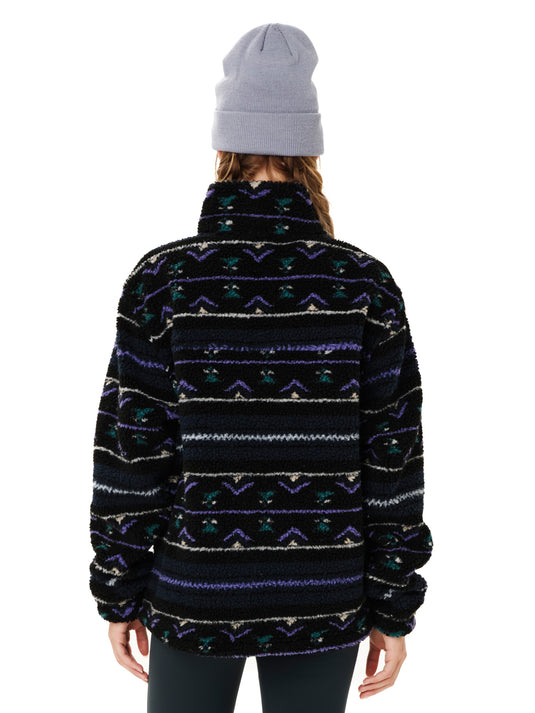 Emerson Women's Full Zip Sherpa Fleece Midnight 262.EM290.406 PR604 MIDNIGHT