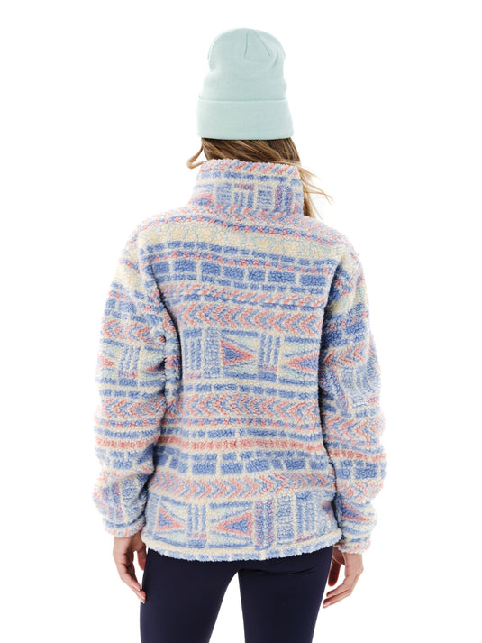 Emerson Women's Full Zip Sherpa Fleece Light Beige 262.EW290.439 PR625 LIGHT BEIGE