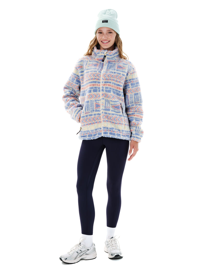 Load image into Gallery viewer, Emerson Women's Full Zip Sherpa Fleece Light Beige 262.EW290.439 PR625 LIGHT BEIGE
