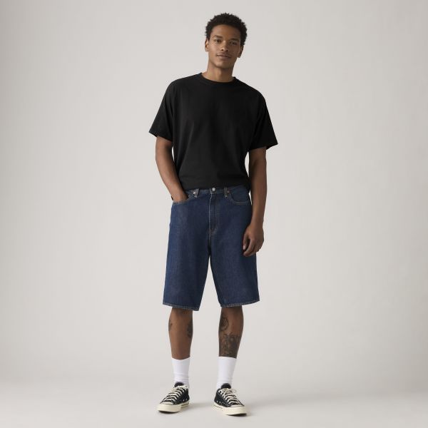 Load image into Gallery viewer, Levi's Men's 478™ Baggy Shorts Blue 001JM0009
