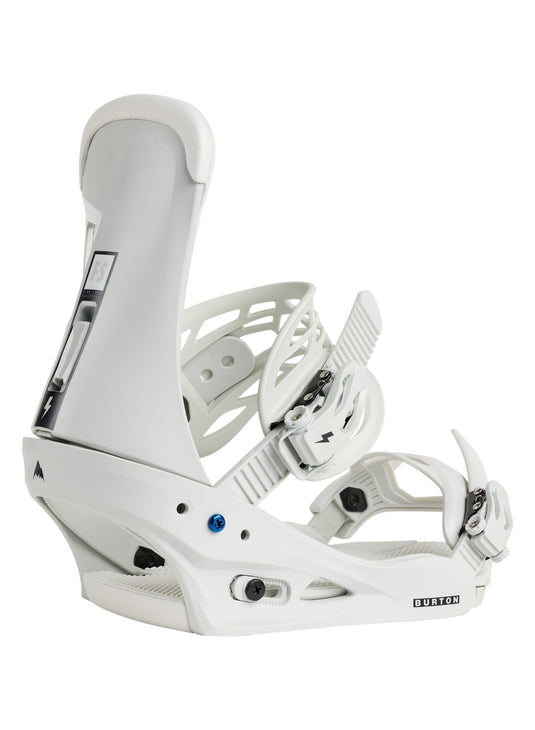 Burton Men's Freestyle Re:Flex Snowboard Bindings Grey Cloud 105441B27O