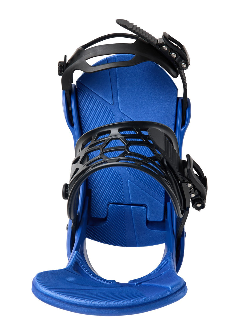 Load image into Gallery viewer, Burton Men&#39;s Mission Re:Flex Snowboard Bindings Jake Blue 105461729O
