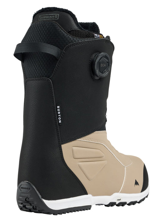 Burton Men's Ruler BOA® Snowboard Boots Black/Summit Taupe 2031710EVW